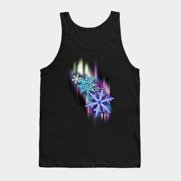 Snow flakes Tank Top by Huldra Tattoo